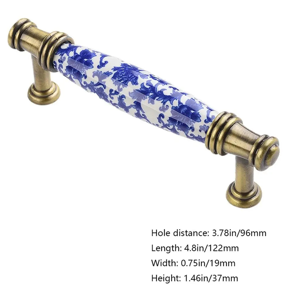 1Pcs 76mm/96mm/128mm Creative Furniture Antique Fashion Drawer Knobs Pull Handles Dresser Cabinet Handles Door Handle