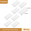Spice Drawer Organizer Adjustable Spice Rack for Spice Jars 4 Layers Kitchen Spice Drawer Shelf Cabinet Pantry Kitchen Organizer