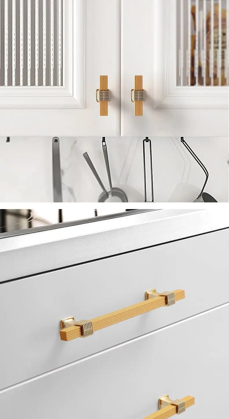 Handles Drawer Cabinet Furniture Kitchen Handles for Cabinet Knob Door Drawer Furniture Kitchen Knob Modern Simple Light Luxury
