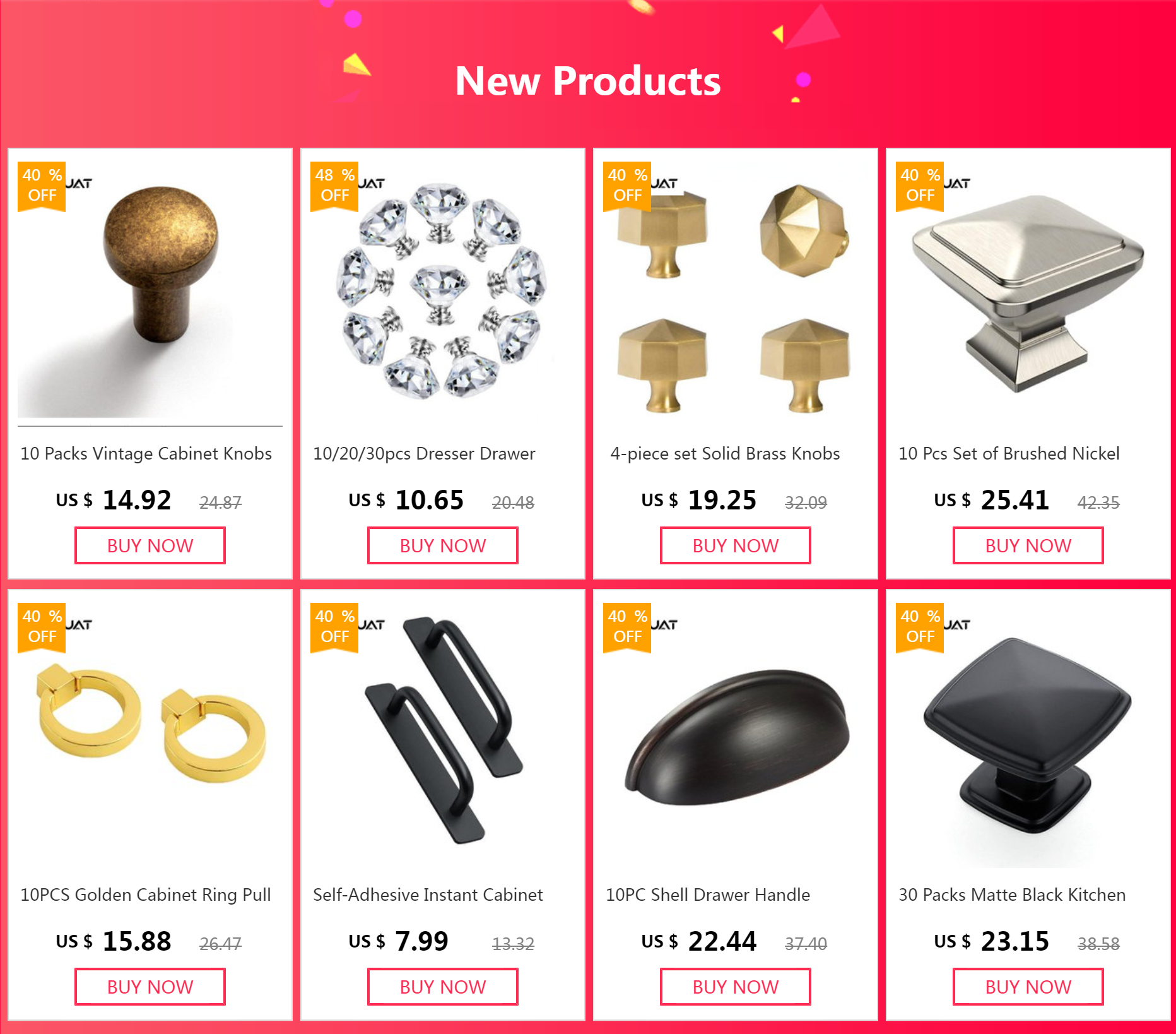 Home Wardrobe Door Pull Round Solid Brass Pulls Antique Cabinet Drawer Small Handles Modern Furniture Handles Single Hole Knobs
