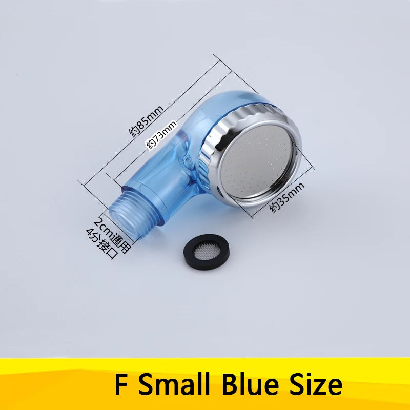 Bathroom Shower Head Hair Beauty Room Water-Saving Wash Shower Head Barber Shop Shower Nozzle Sprinkler Sprayer Filter Head