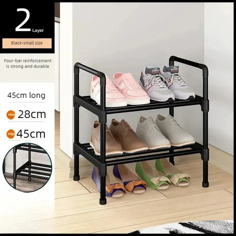 1 Pc Shoe Rack Metal Shoe Rack Footwear Shoe Rack Home Furniture Living Room Shoe Storage Rack