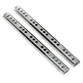 2PCS Kitchen Cupboard Drawer Slides Furniture Guide Rail Full Extension Parts Width 17mm Color As Pictures Show