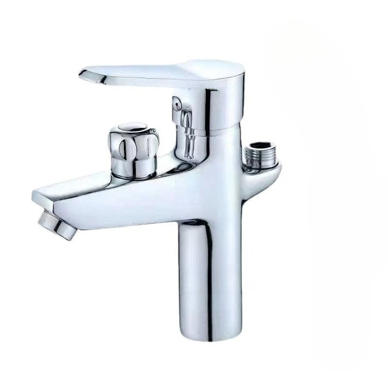 Bathroom Basin Faucet Deck Mounted Sink Mixer Tap Toilet Countertop Wash Basin Tap Multifunctional Cold Hot Water Mixing Valve