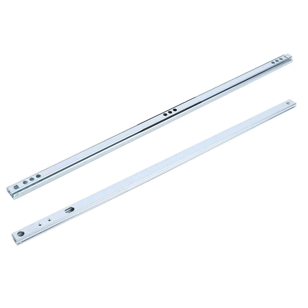 2Pcs/Set 450x17mm Drawer Steel Ball Slide Rail Hardware Accessory for Cabinet Closets Drawer Ball Bearing Slide Drawer Hardware