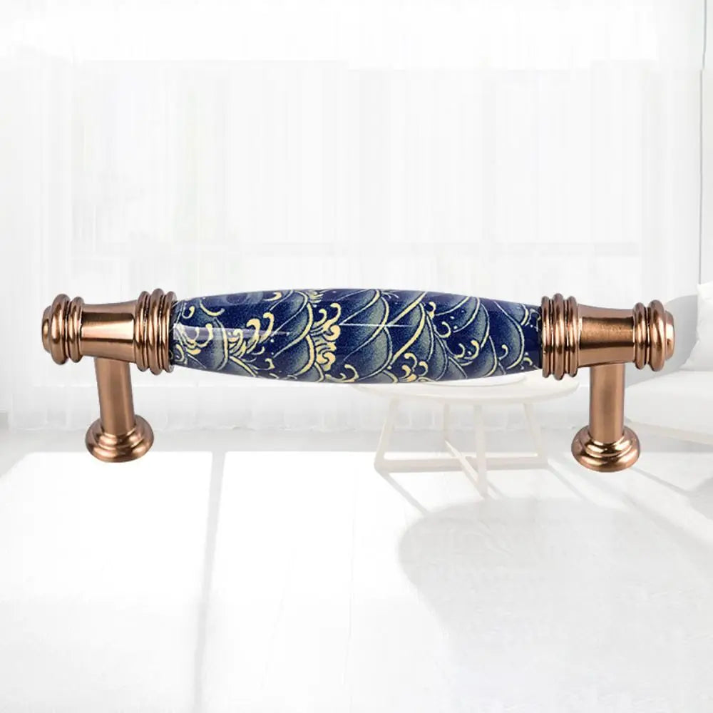 2pcs High-end Luxury Handles Contemporary Sleek American-style Handles Ceramic Minimalist Design Cabinet Handles Drawers