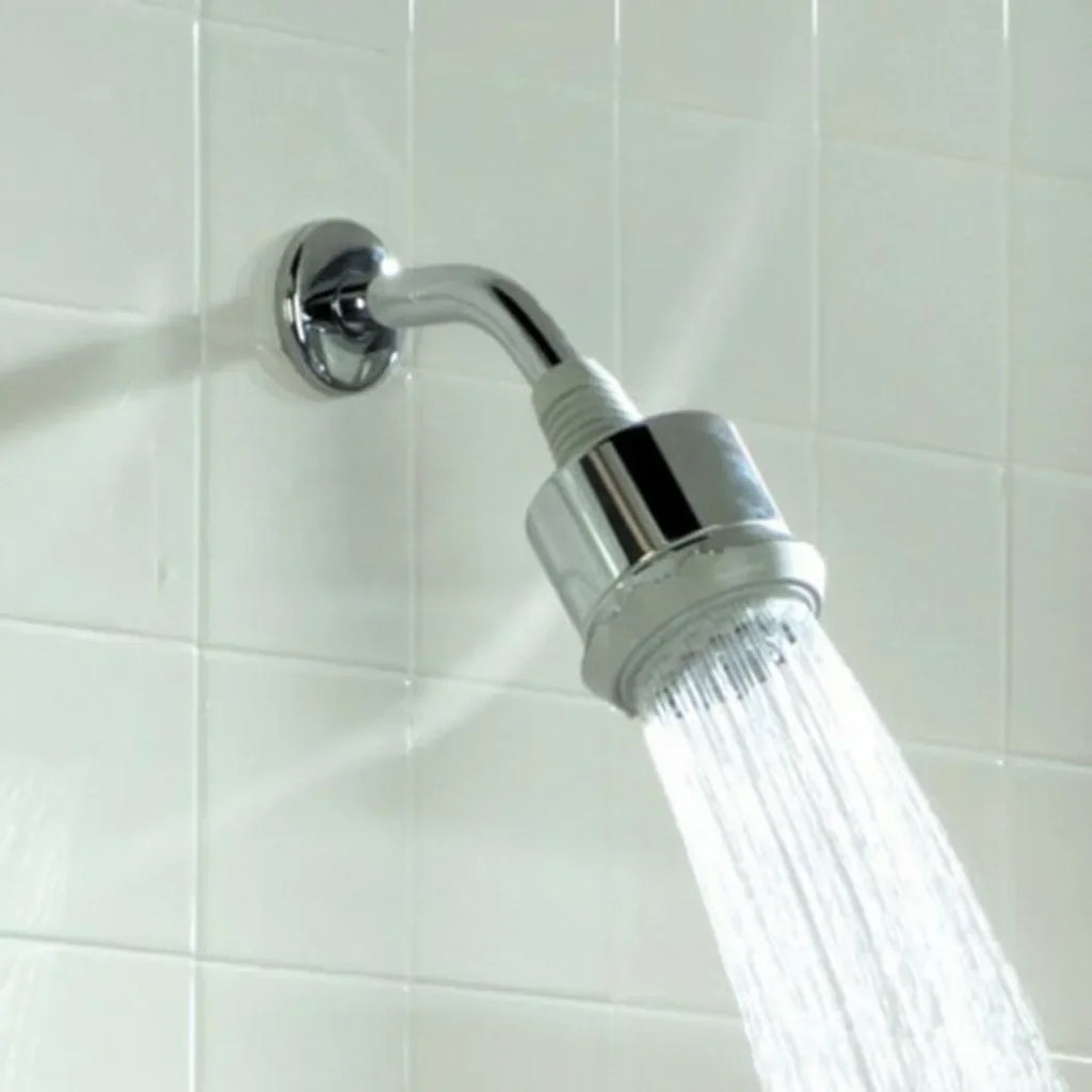 Bathroom Rainfall Shower Head Silver Chrome Water Saving Extension Shower Arm Bathroom Accessories Faucet Replacement