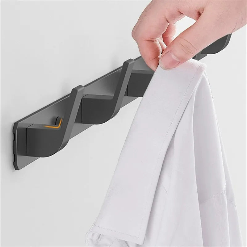 Wall Mounted Gray Towel Hanger Clothes Hat Hook Row Vintage Robe Hook Bathroom Robe Hook Bath Hardware Set Kitchen Hanger
