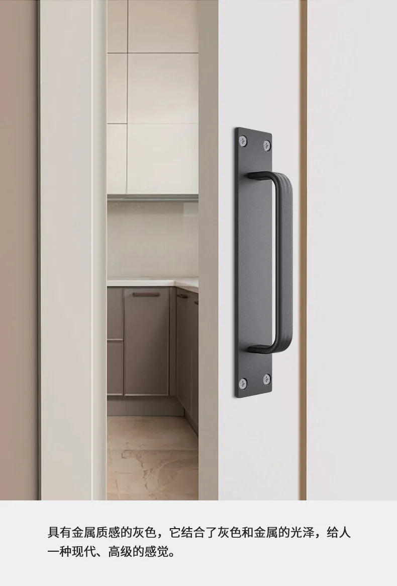 WV No-drill door handle aluminum alloy small handle for wooden doors windows, sliding doors, glass sliding doors cabinet drawers