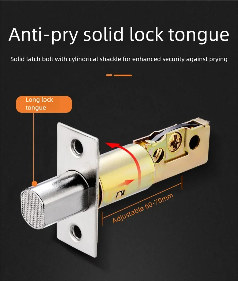 Hidden door lock; concealed lock; wooden door lock; single and double-sided lock; bedroom door lock; hallway lock; auxiliary ind