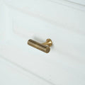 Bronze Bronze Cabinet Handles Wardrobe Pulls Antique Solid Brass Knurled Handle T-bar Door Knobs Furniture Door Pull