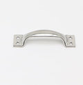 Stainless Steel Handle Arc Luggage Cabinet Drawer Wooden Door Old-fashioned Ordinary Simple