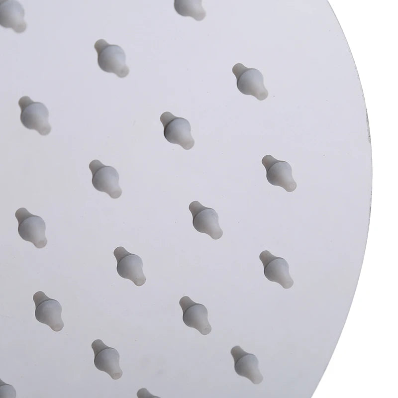6/8/10 Inch Ultra-thin Waterfall Shower Heads Stainless Steel High Quality Square Round Portable Practical Rainfall Shower Head