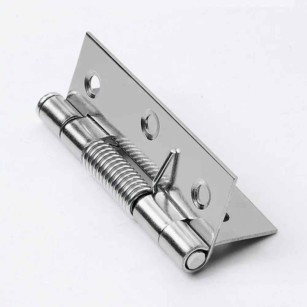 Stainless Steel Automatic Rebound with Spring Cross Hinge Window Accessories Door Hinges Furniture Supplies