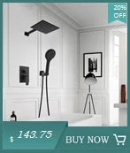 Bathroom Accessories Black Wall ABS Shower Mounting Brackets Black Shower&Spray 2 Function Handheld Sprinkler Balck 150CM Hose