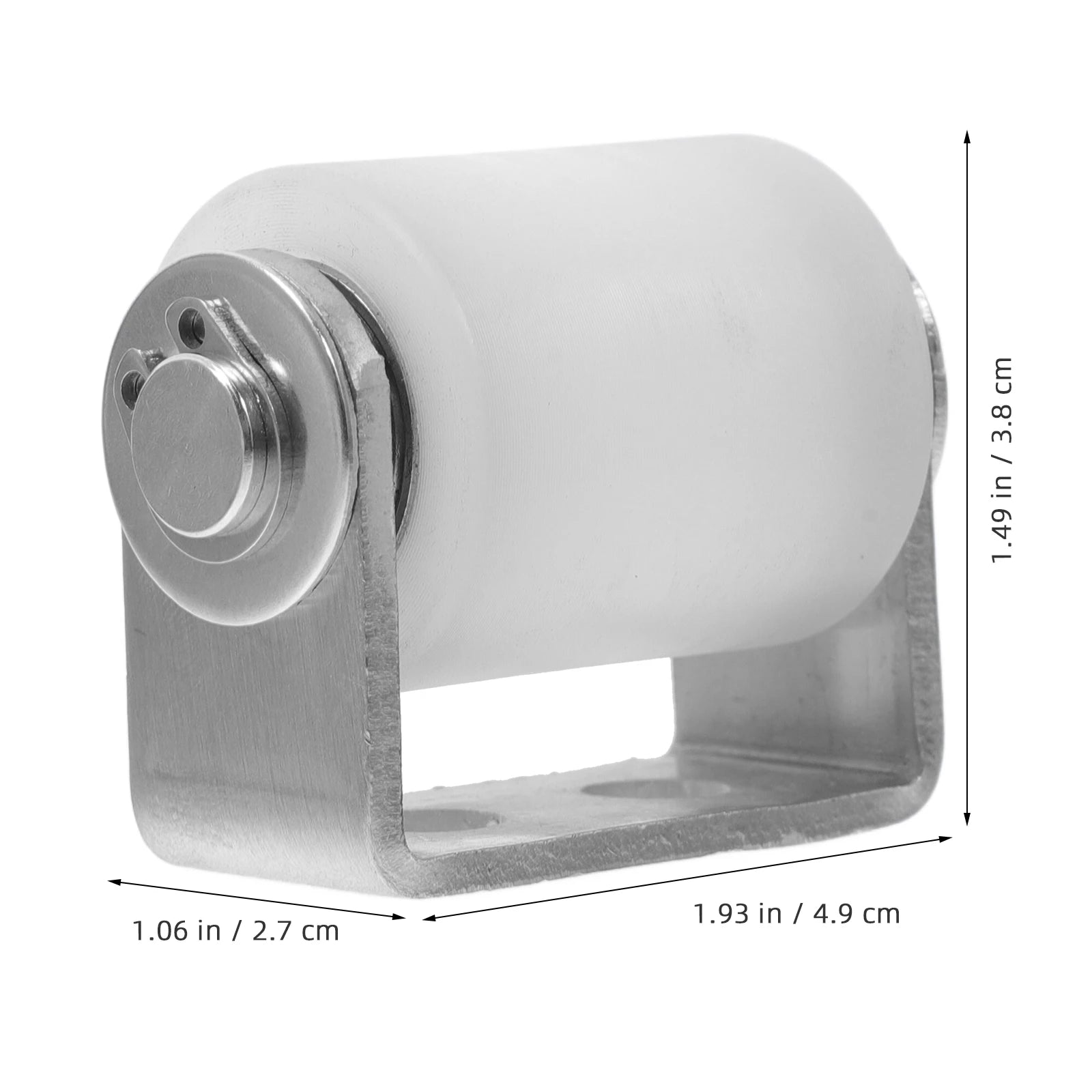 Sliding Gate Roller Stainless Steel Sliding Gate Nylon Guide Wheel Door Bracket Small Roller Pulley Runners Hardware
