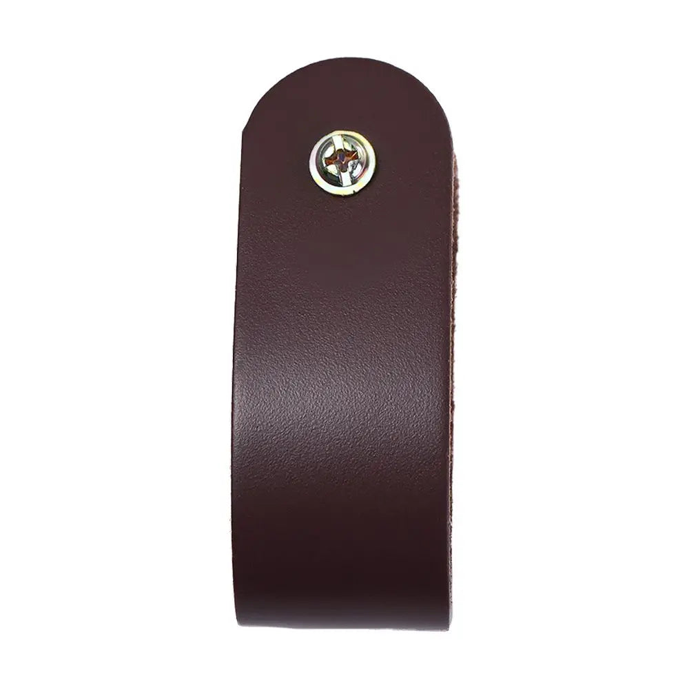Furniture Modern Style Soft Kitchen Wardrobe Cabinet Environmentally Door Pulls Drawer Handle Leather Handle Furniture Knobs