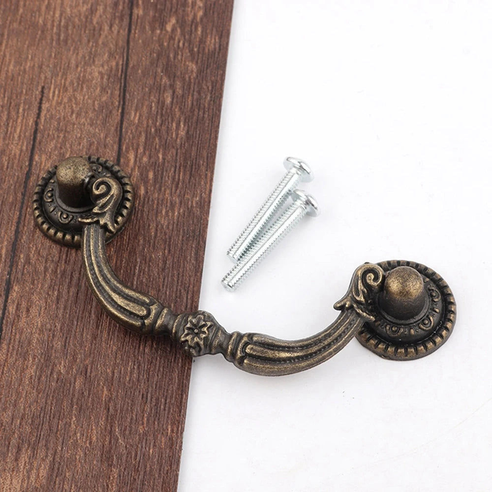 Decorative Cabinet Pulls Handles for Drawer Wood Case Dresser Drawer Knobs Furniture Handles Door Handle Cabinet Knobs
