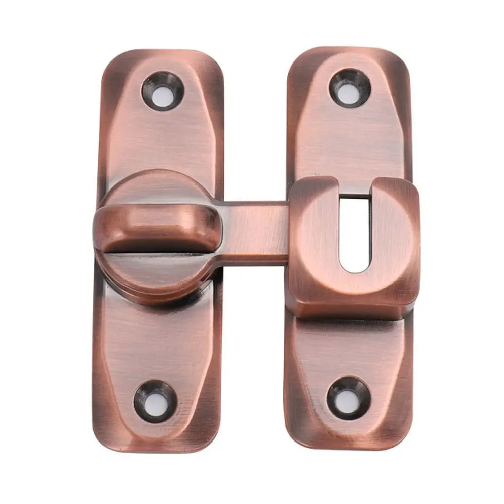 Sliding Door Latch Sliding Door Lock Buckle Hasp Door Bolt Anti-theft Buckle Free Punching Door Buckle