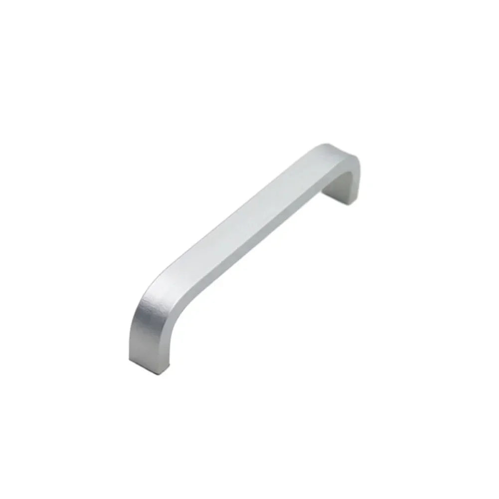 Cabinet Handles Kitchen Door Handles Drawer Knobs Space Aluminum Wardrobe Door Handles Brushed Modern Style Hardware