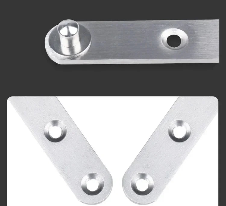 Stainless Steel Doors Hinges Under 360 Degree Rotating Shaft Rotation Hinge Positioning Concealed Cabinet Hinge