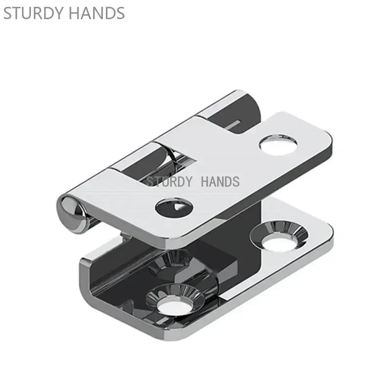5pcs Stainless Steel 270 Degrees Opening and Closing Buffer Hinge Cabinet Door Mechanical Hinges Furniture Hardware with Screw
