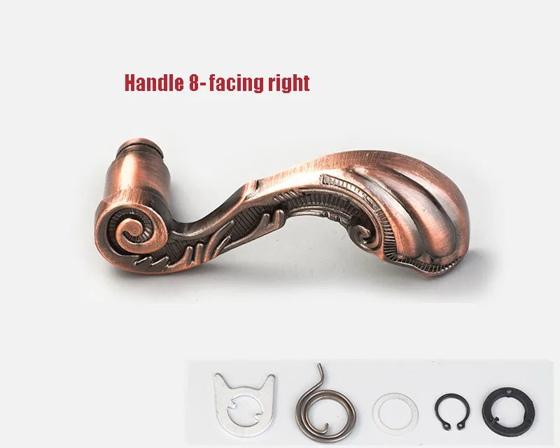 Solid Handle For Anti-theft Door Durable Non Rusting  Thickened Material Household Door Room Bedroom Universal Handle