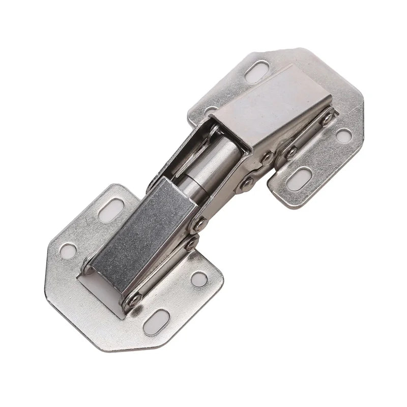 170 Degree Furniture Cabinet Door Hydraulic Hinge with Screws Soft and Slow Close Thick Door Panels Door Wardrobe Hinge Hardware