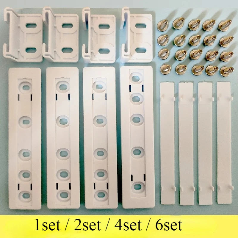 Refrigerator Drawer Slide Rail Integrated Fridge & Freezer Door Mounting Bracket Fixing Slide Kit Door Connecting Parts