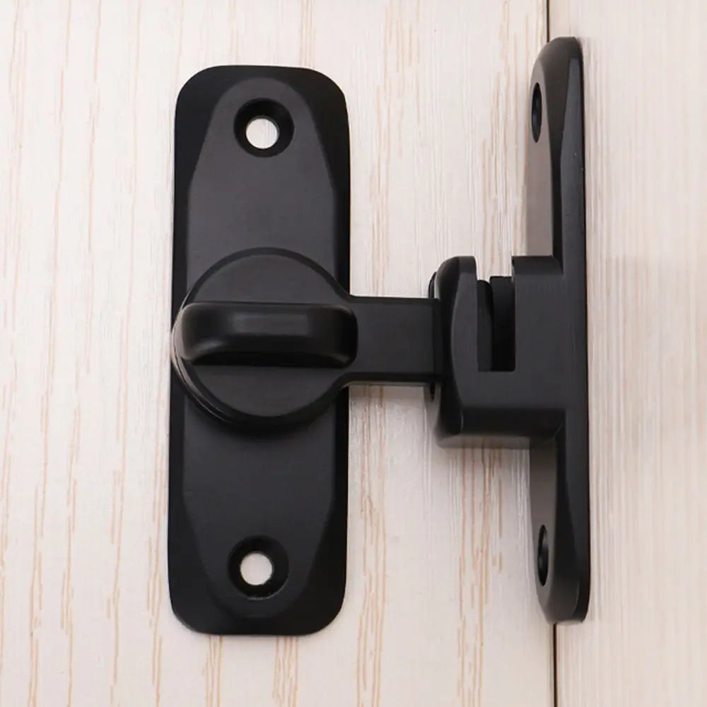 Sliding Door Latch Sliding Door Lock Buckle Hasp Door Bolt Anti-theft Buckle Free Punching Door Buckle