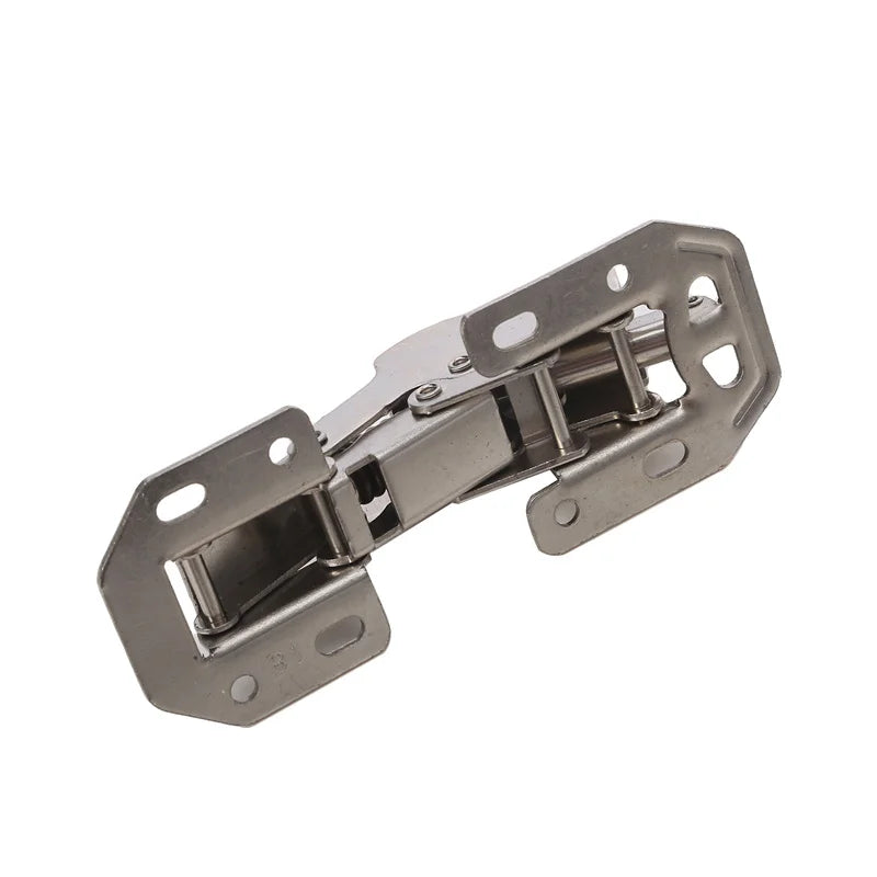 170 Degree Furniture Cabinet Door Hydraulic Hinge with Screws Soft and Slow Close Thick Door Panels Door Wardrobe Hinge Hardware
