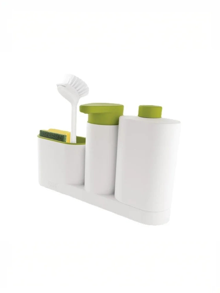Bathroom Storage Rack For Cleaning Rack Washing Sponge Brush Sink Detergent Soap Dispenser Bottle Kitchen Organizer Gadgets