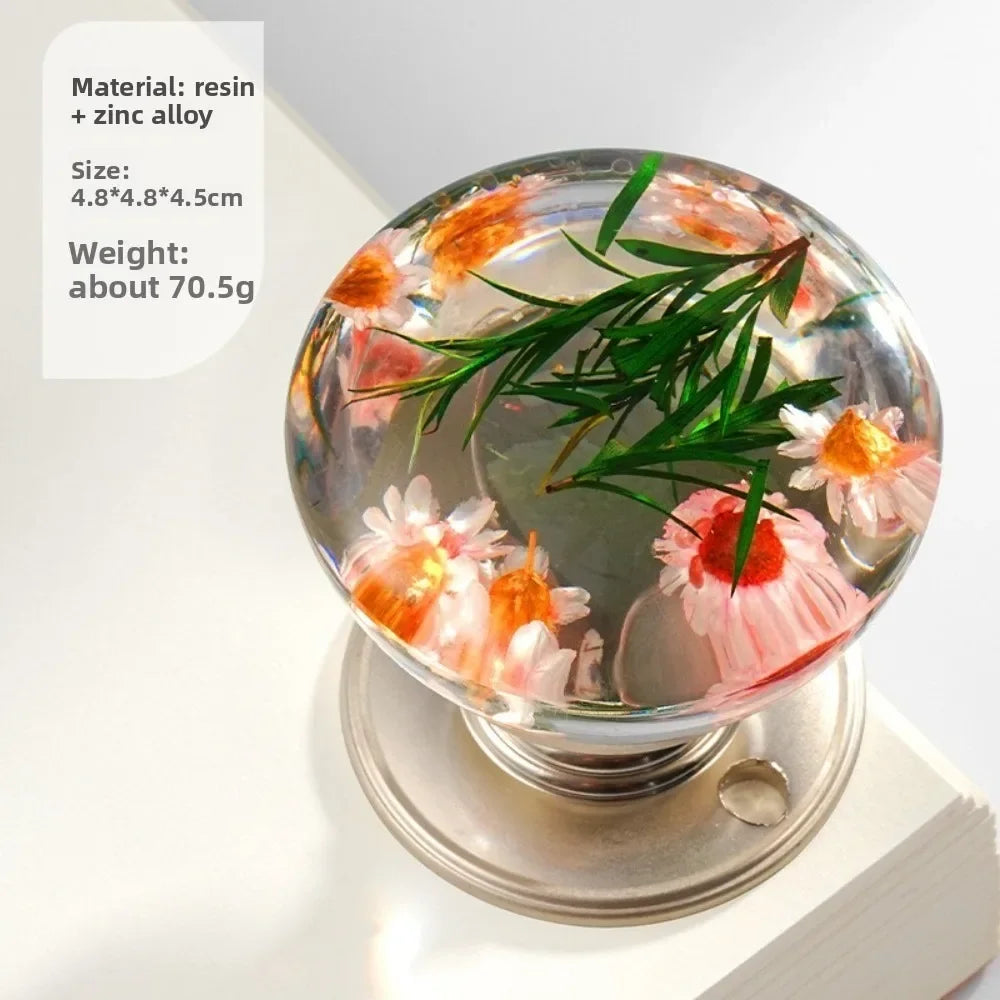 New Flower Patterns Cabinet Handle Practical Heavy-Duty Drawer Handle Door Knob Decorative Home Decoration