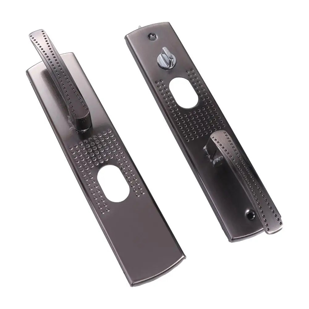 Household Hardware Universal Security Door Handle Aluminium Alloy Thickened Panel Handle Anti-theft Practical Door Lock Door