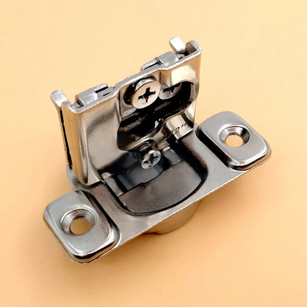 2Pcs Soft Closing Cabinet Hinge Overlay Self Slow Close Door Hinges for Kitchen Cabinets Face Frame Concealed Hinges Door Damper
