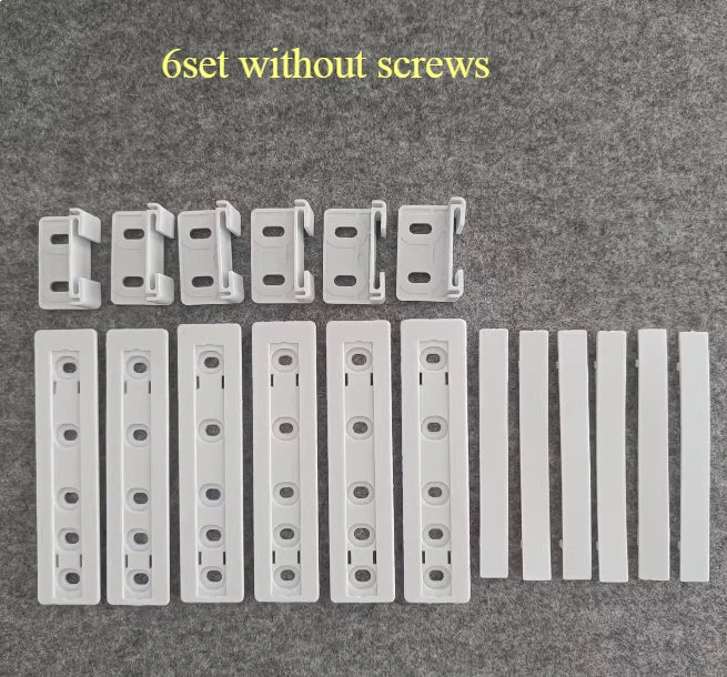 Refrigerator Drawer Slide Rail Integrated Fridge & Freezer Door Mounting Bracket Fixing Slide Kit Door Connecting Parts
