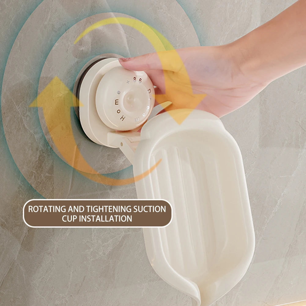 Soaps Dish For Shower Rapid Self-Draining System Keeps Soaps Dry. Modern Bathroom Essential