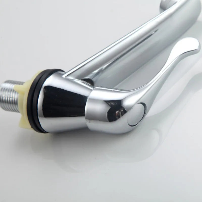 Bathroom Single Cold Water Tap Basin Sink Faucet Mixer Home Kitchen Basin Quick Opening Tap Bathroom Accessories