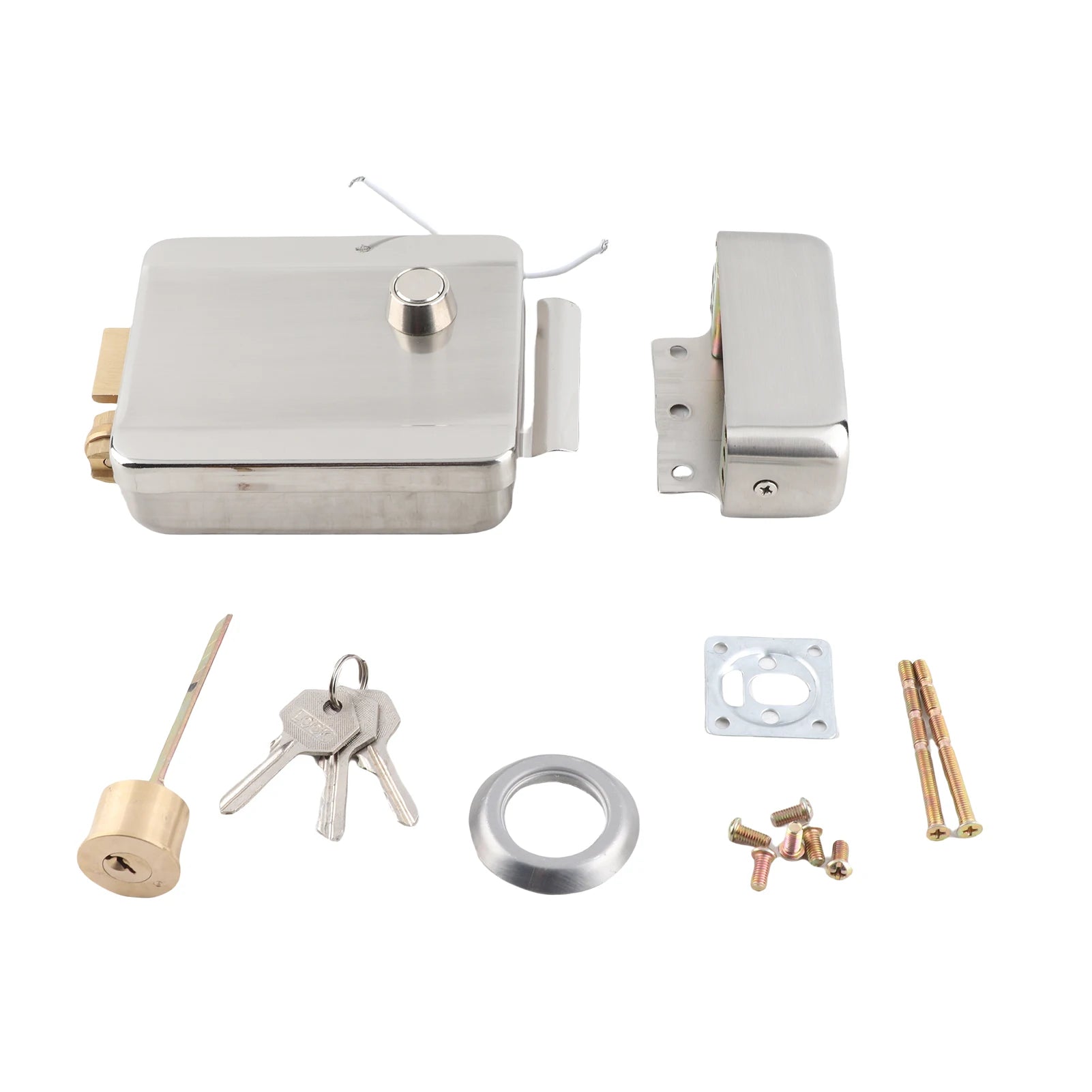 Doorbell Intercom Access Door Lock Electric Control Door Lock for Doorbell Intercom Access Control Security System for Home 12V