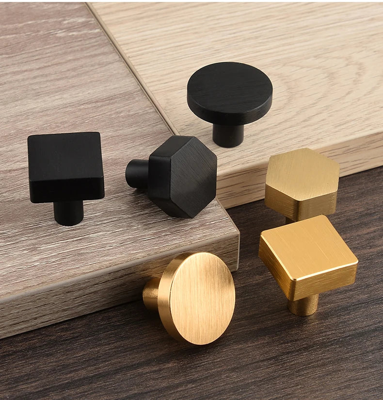 furniture cabinet door round pulls and knobs handle Cupboard pulls black drawer single hole square knobs Dresser handles