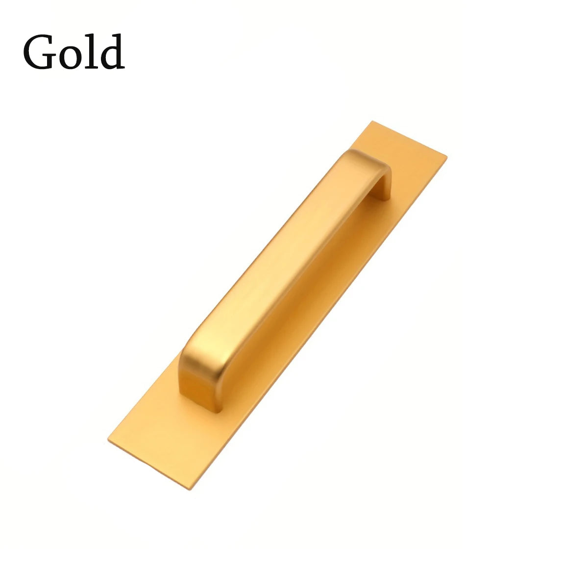Self-Stick Adhesive Cabinet Handles Stainless Steel No-Drilling Easy Installation for Cabinet Door Window Drawer  Refrigerator