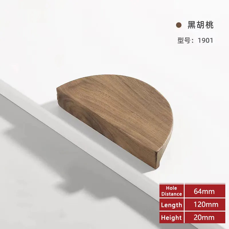 Wooden Cabinet Handles for Furniture Drawer Knobs Kitchen Cupboard Handles Wardrobe Door Knob and Handle Furniture Hardware