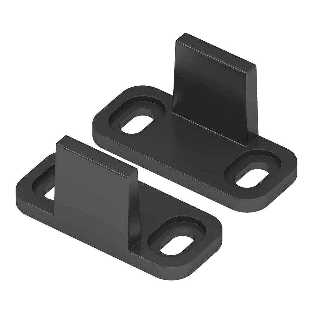 2pcs Sliding Barn Door Floor Guides Closet Door Guides Hardware Plastic Floor Wall Mounted Bottom Track Guide for Sliding Doors