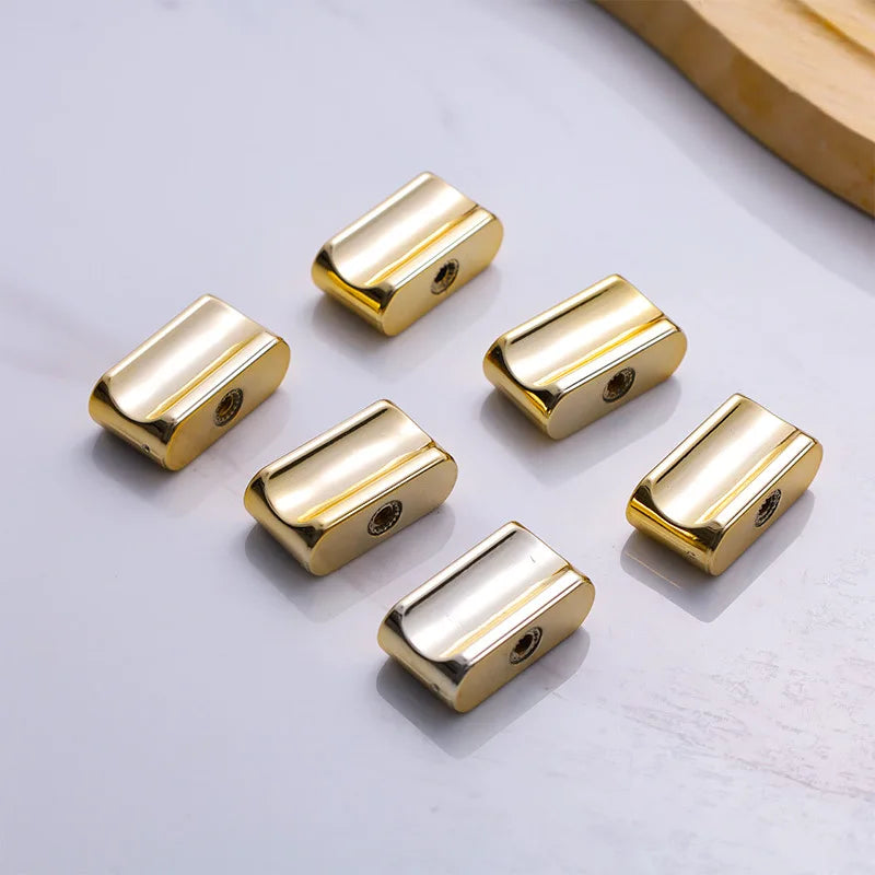 Modern Simple Kithcne Cabinet Door Handles Drawer American Wardrobe Black ABS Knobs and Handles for Furniture Single Hole