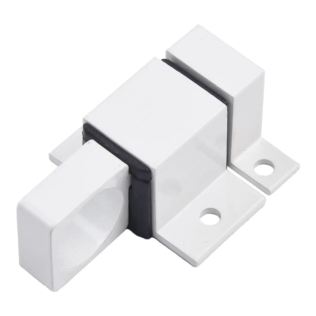 Door Latch Aluminum Alloy Security Automatic SASH Door Spring Bounce Lock Square Self-closing Bolt Spring Thumb Lock