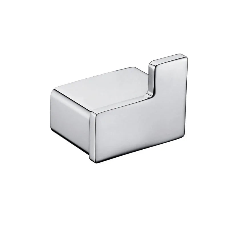 Aluminum Bathroom Accessories Sets Roll Paper Holder Toilet Brush Holder Ceramic Holder Towel Bar Towel Holder Robe Hook Anodize
