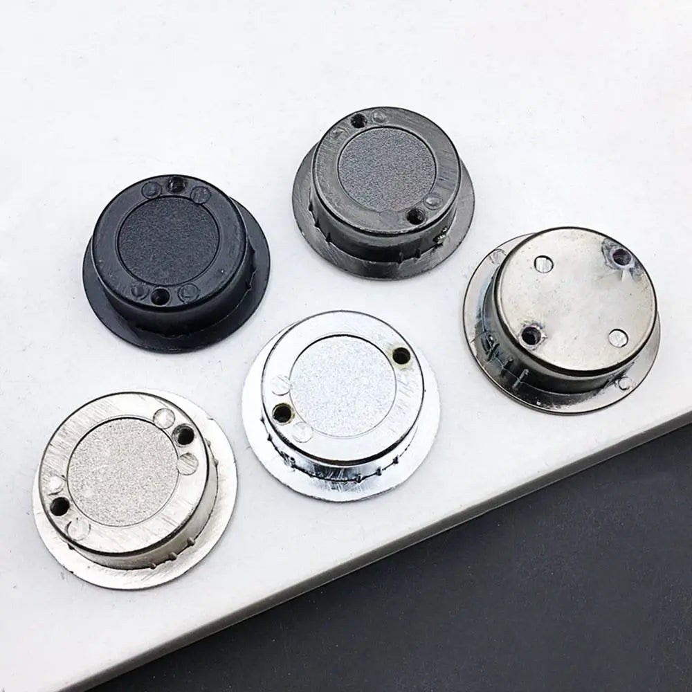 Modern Stainless Steel Door Handles Round Cupboard Tatami Cabinet Handle Pull Wardrobe Recessed Door Knob Tatami