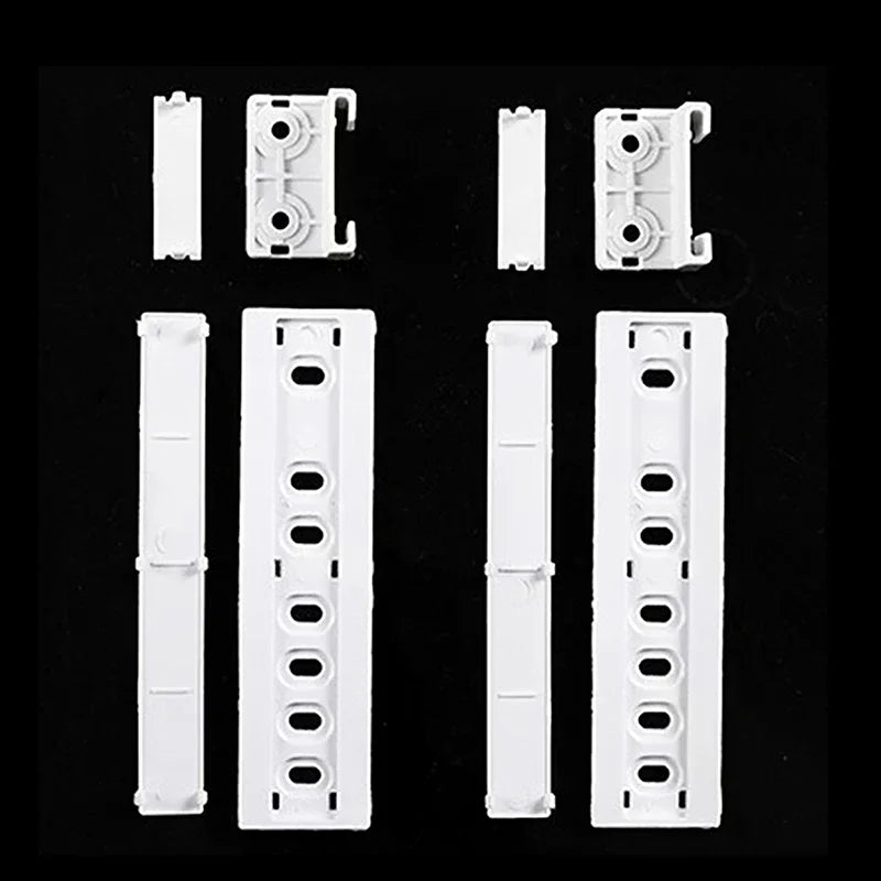 Refrigerator Door Sliding Guidance Rail Set Easy Slide Mounting Kit for Fridge Repair Parts Home Improvement