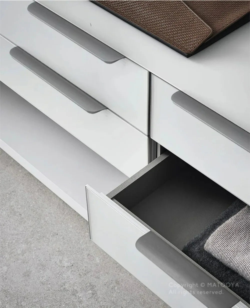 Simple Hidden Cabinet Handles  Kitchen Cupboard Door Pulls Elegance Long Handles Aluminum Alloy  Furniture Handle Hardware