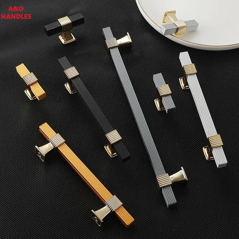 Handles Drawer Cabinet Furniture Kitchen Handles for Cabinet Knob Door Drawer Furniture Kitchen Knob Modern Simple Light Luxury